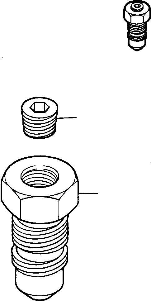 Пробка отверстия 50 410 DA KOMATSU