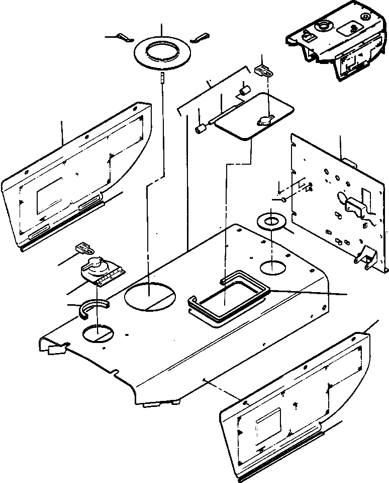 DOOR, RIGHT SIDE 712 154 C2 KOMATSU