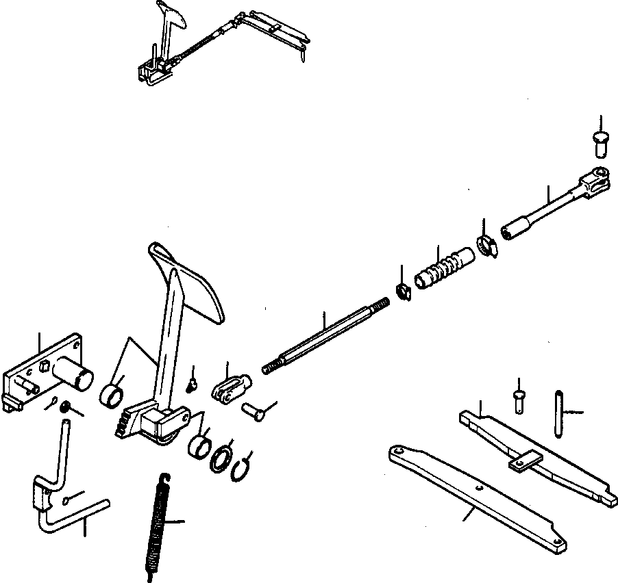 PIN, ROD END 103 499 KOMATSU