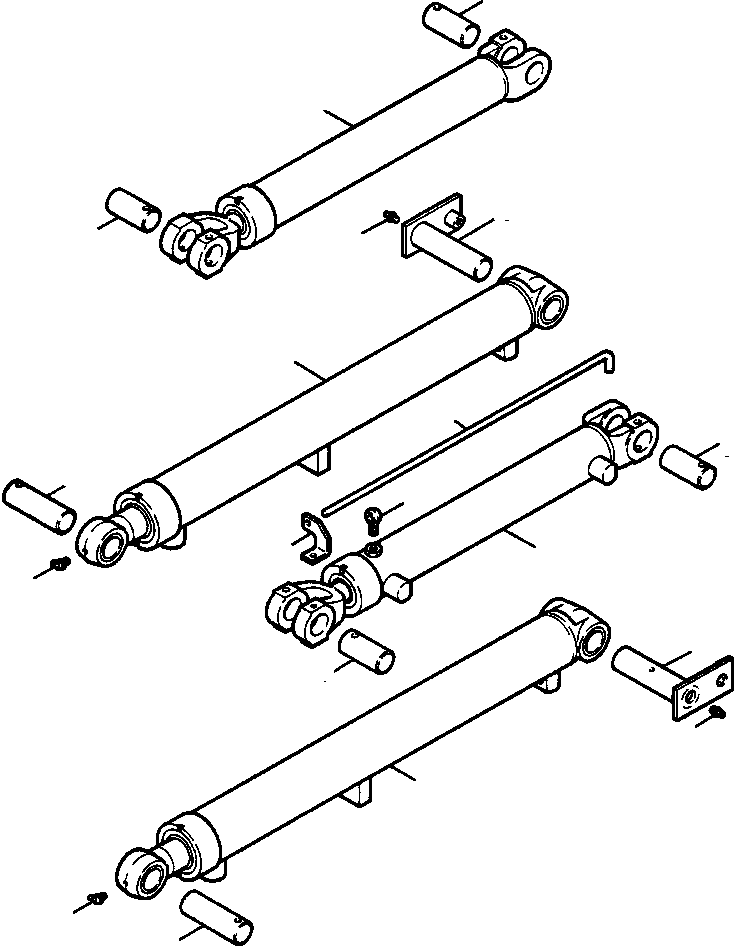 PIN, MOUNTING 620 795 C1 KOMATSU