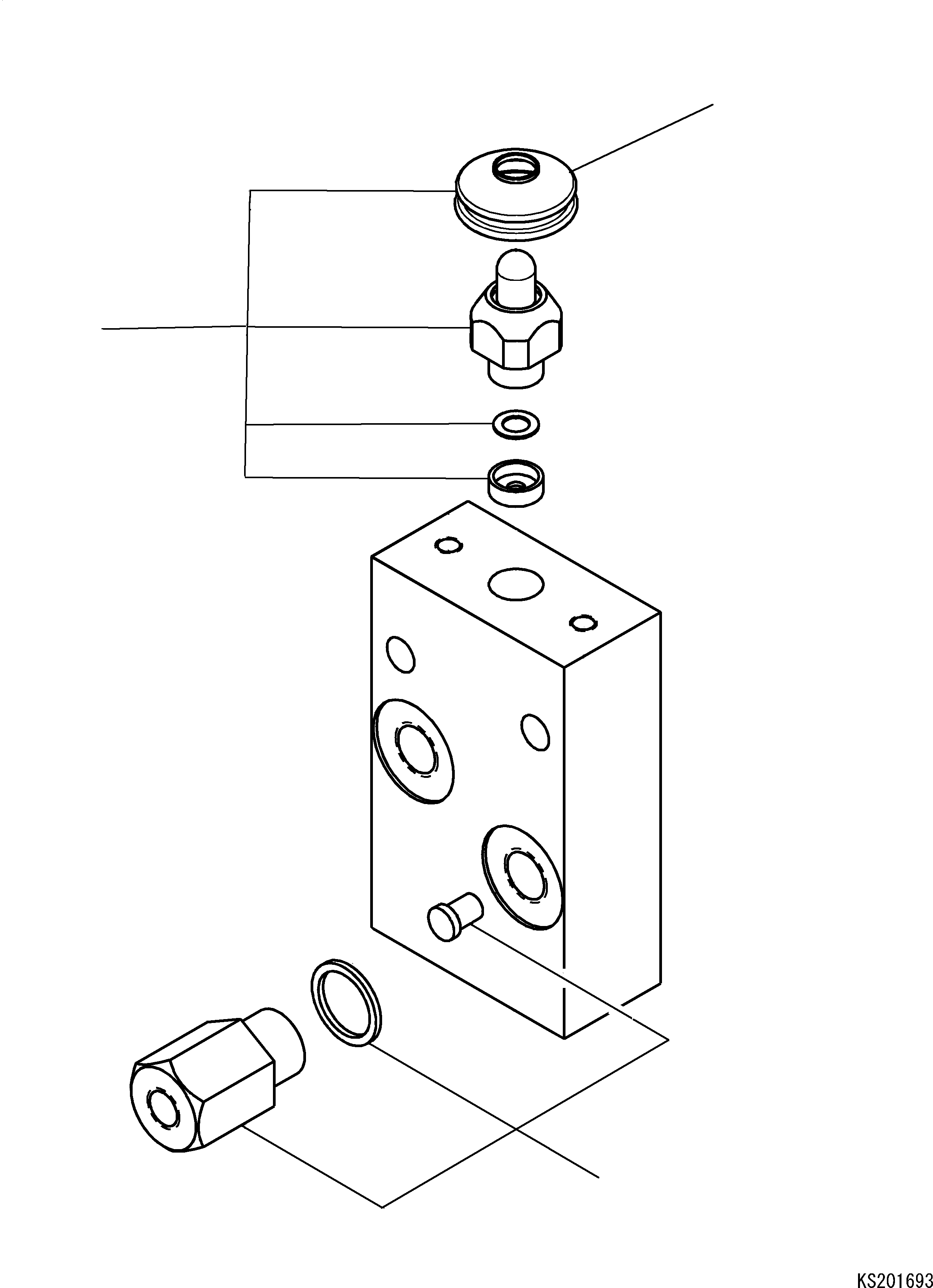 PIPE CONNECTION KIT 20K-54-32540 KOMATSU