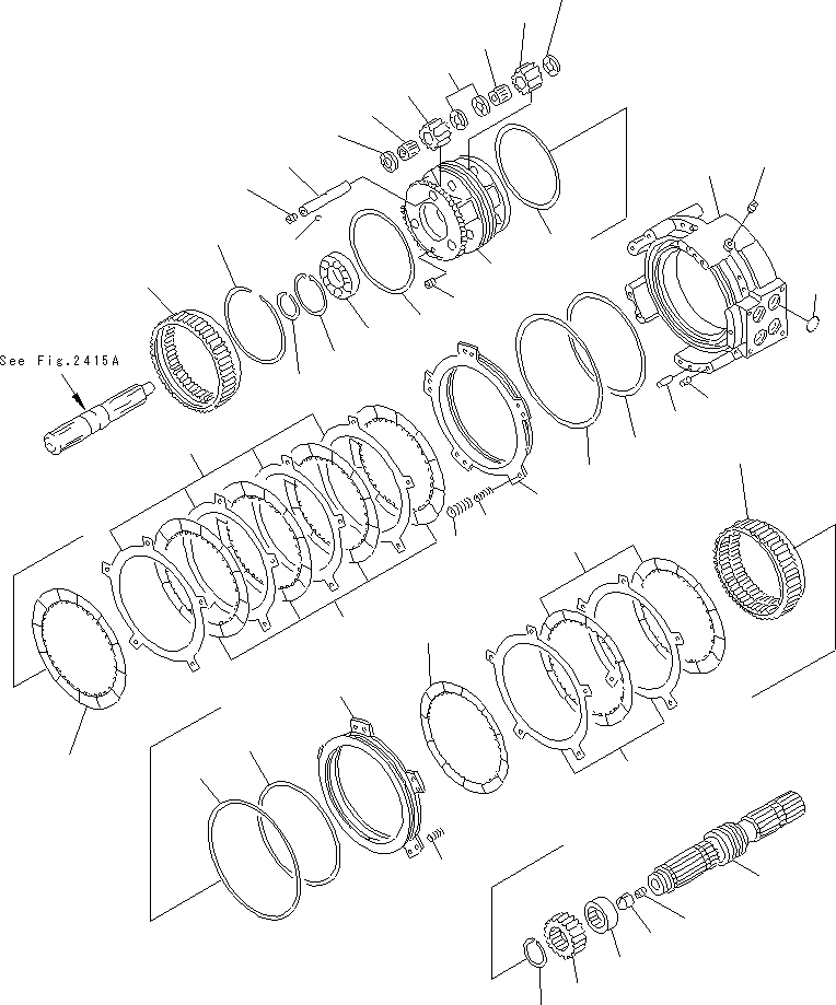 Картер 23A-15-11161 KOMATSU