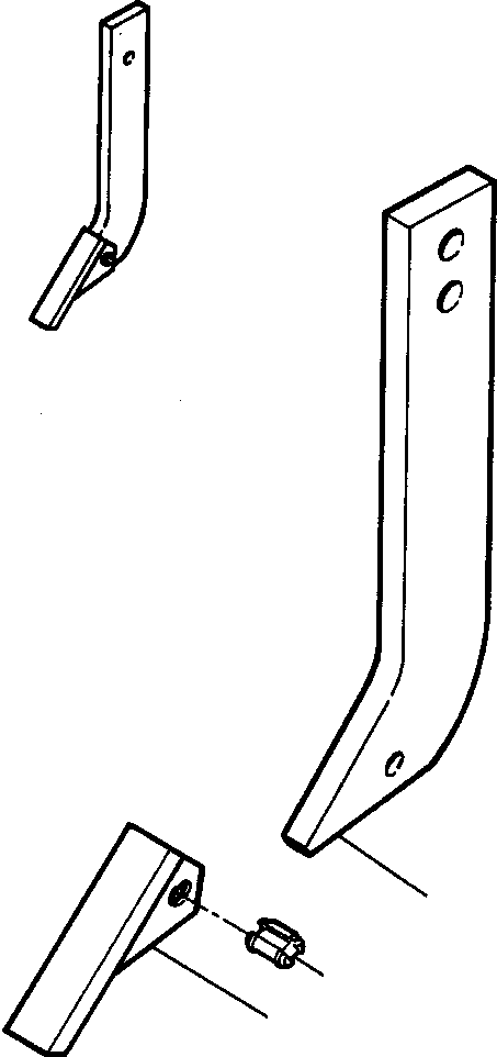 SHANK ASSEMBLY, RIPPER 540 973 R93 KOMATSU