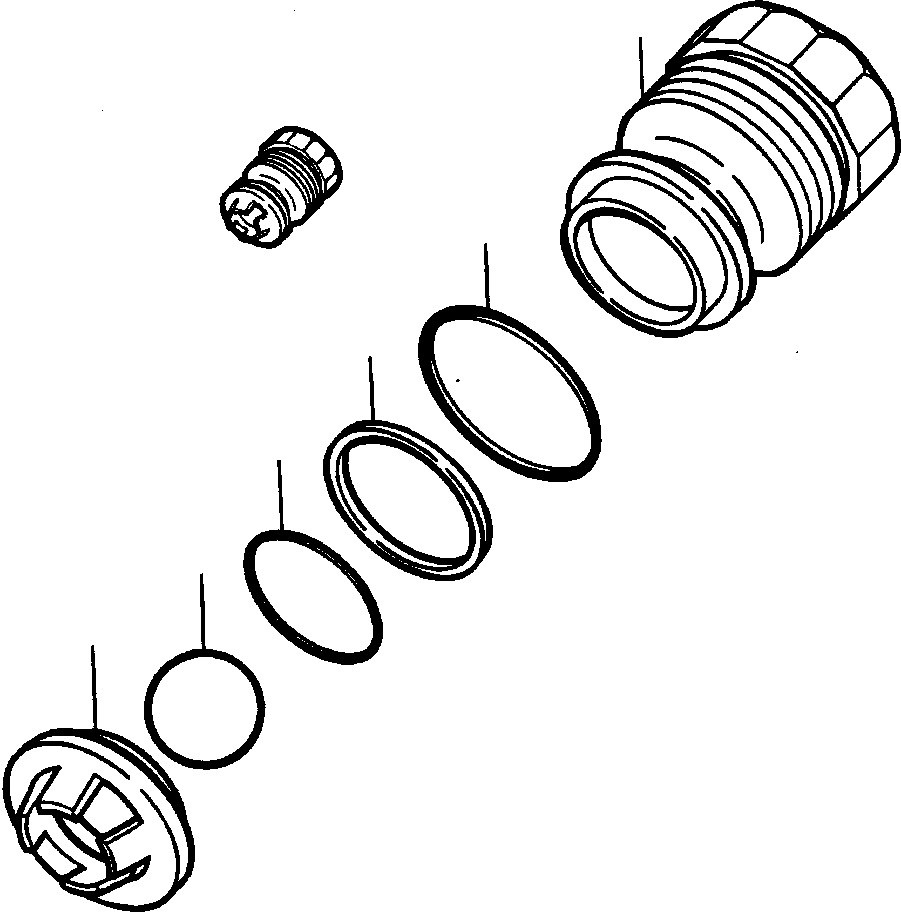VALVE ASSEMBLY, ANTI-CAVITATION 631 241 C1 KOMATSU