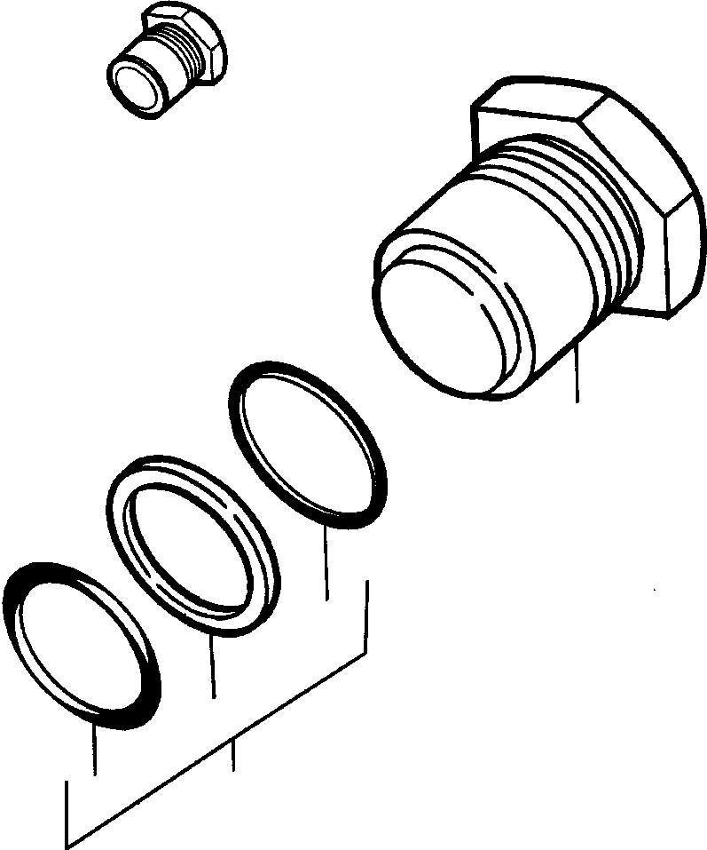 комплект уплотнений (625 913 C3) KOMATSU