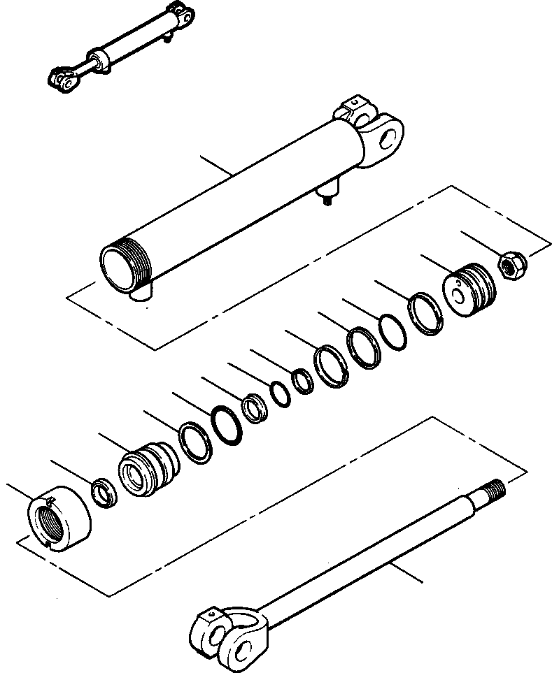 GLAND, CYLINDER 715 006 C2 KOMATSU