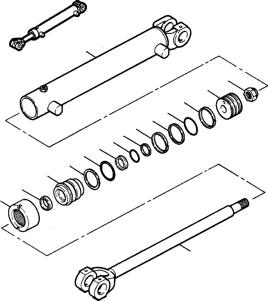 GLAND, CYLINDER 715 007 C2 KOMATSU