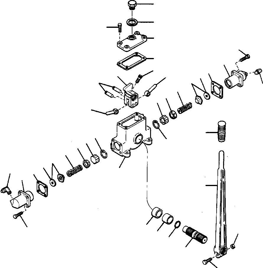 ROD, PUSH - LONG 892 357 C1 KOMATSU