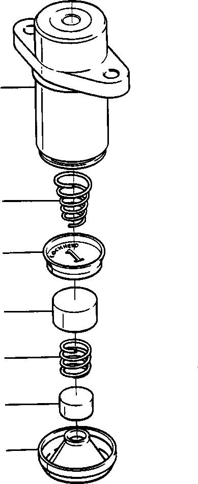 CYLINDER ASSEMBLY, BRAKE 875 488 C91 KOMATSU
