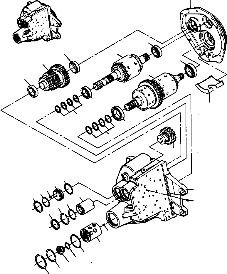 Регулировочная прокладка - 0.030IN 705 497 C1 KOMATSU