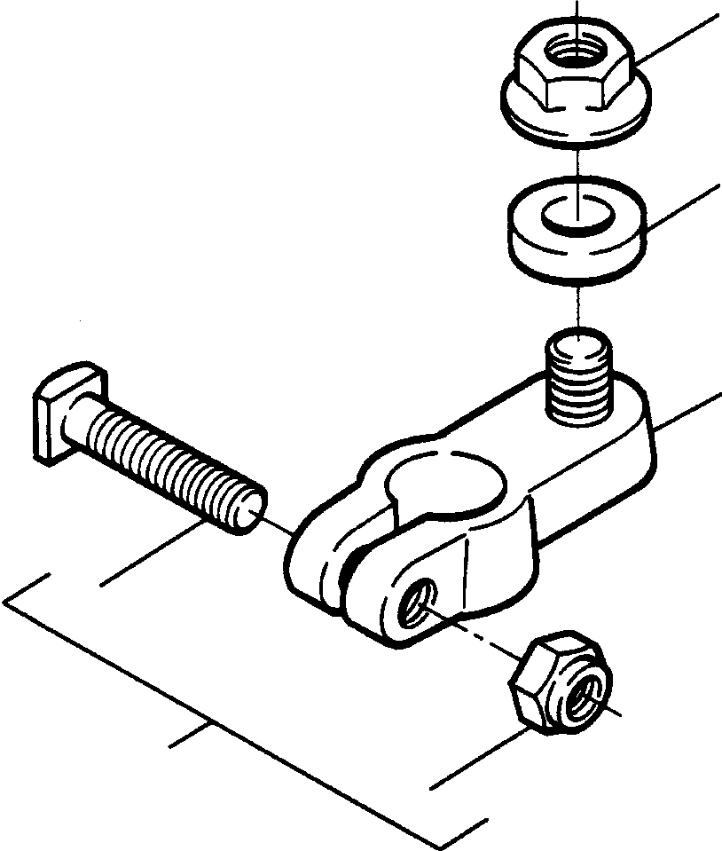 ADAPTER ASSEMBLY, TERMINAL 739 965 C1 KOMATSU