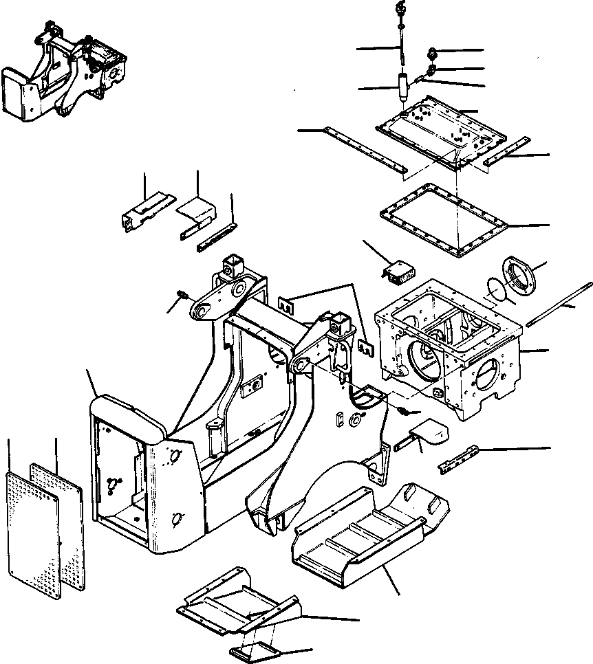 GUARD, TUBE 712 124 C1 KOMATSU