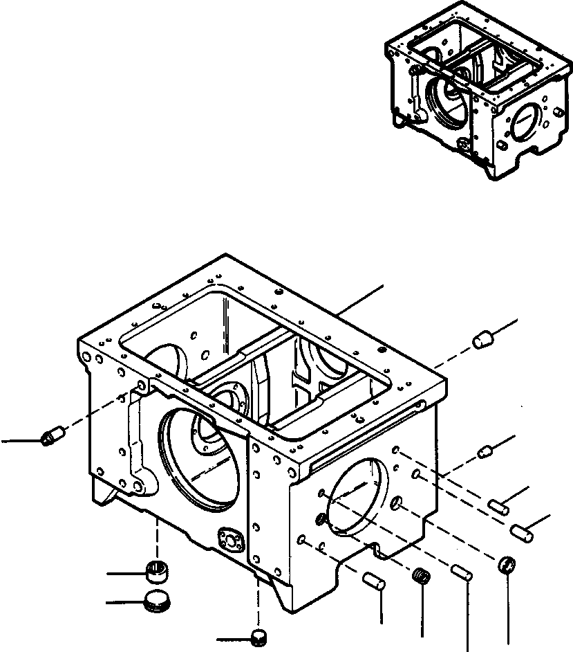 PLUG, CORK - #6 104 942 KOMATSU