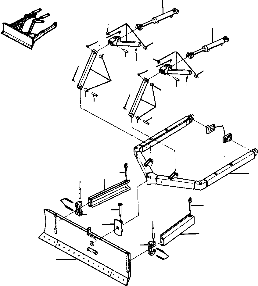 PIN, PIVOT 647 166 C2 KOMATSU