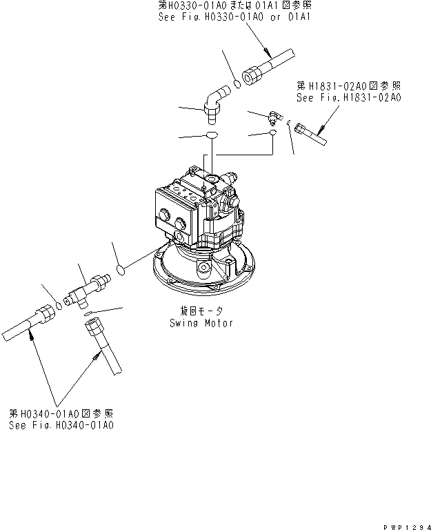 SWIVEL JOINT ASSEMBLY (703-08-33661) KOMATSU