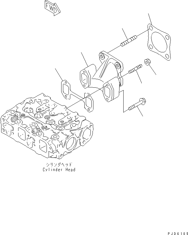 Прокладка (комплект) 452-526 KOMATSU
