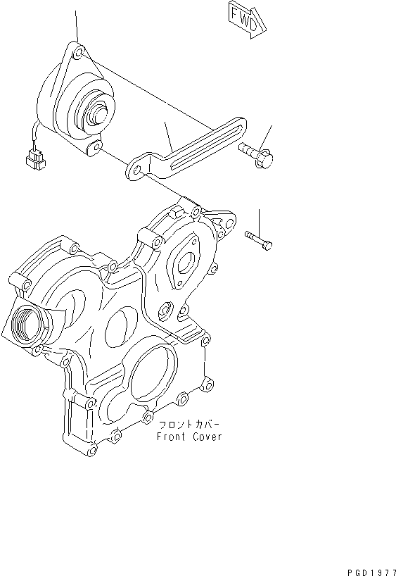 PLATE,ADJUST YM121450-77330 KOMATSU