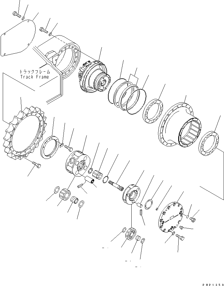 Final Drive Assembly, R.H. (207-27-00680) KOMATSU
