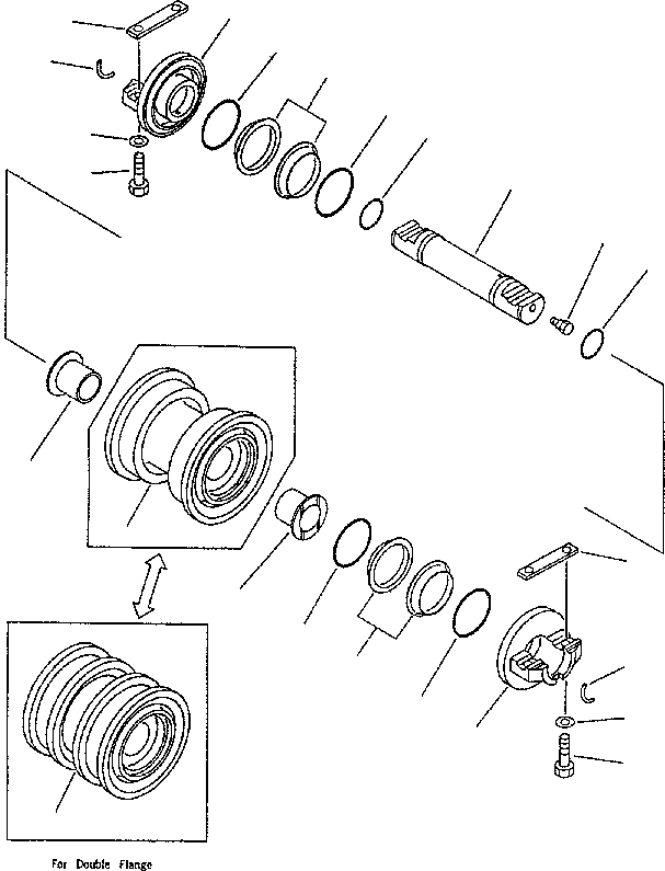 Уплотнительное кольцо в сборе 205-30-00151 KOMATSU