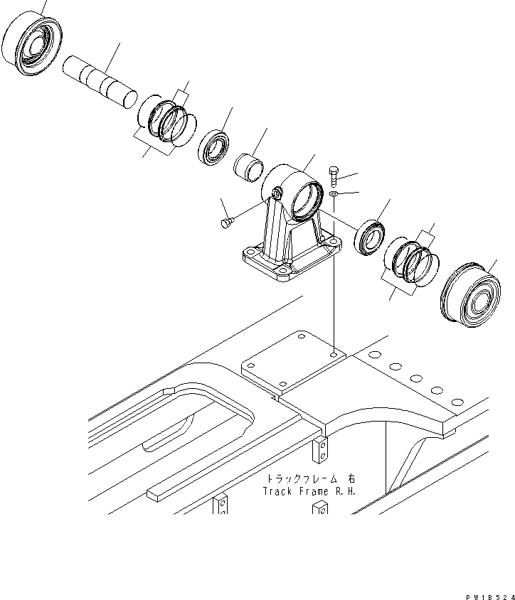 трансмиссия в сборе 20K-14-31001 KOMATSU
