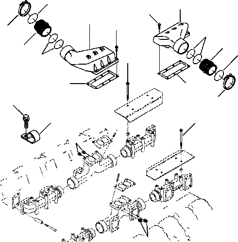 Уплотнительное кольцо круглого сечения 6216-14-4820 KOMATSU