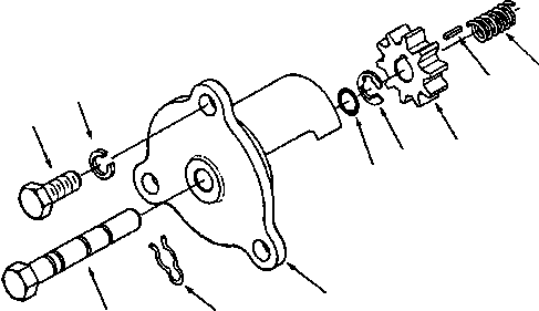 BOLT (M6-2.00x40) 6216-24-8910 KOMATSU