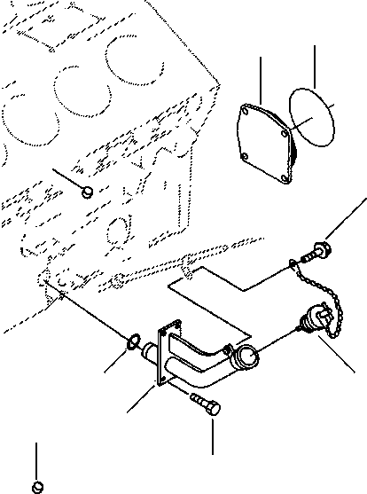 TUBE, OIL FILLER 6216-54-5410 KOMATSU