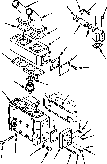 BOLT (M10-1.50x35) 6216-84-6560 KOMATSU