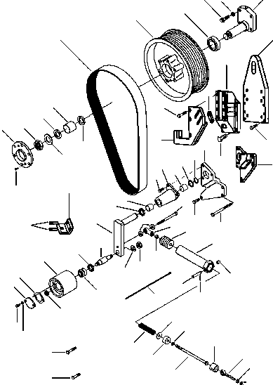 Болт 01010-32045 KOMATSU