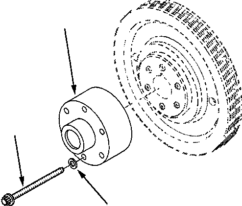 SPACER, FAN PILOT 6216-64-3310 KOMATSU