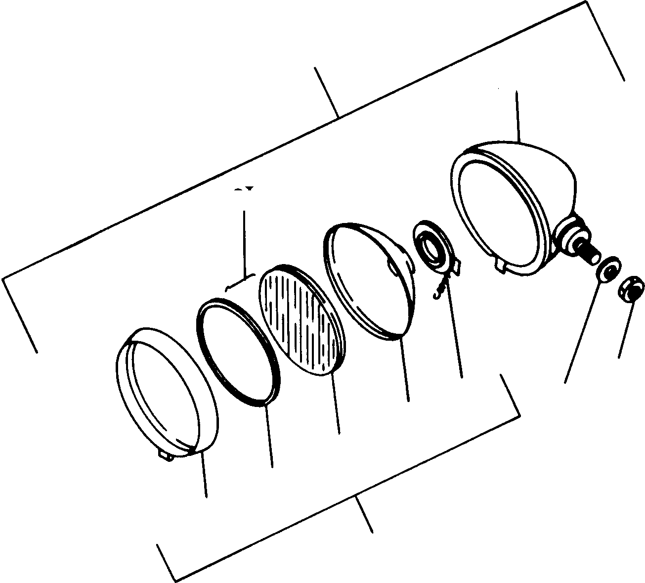 DIFFUSING LENS 2942065M1 KOMATSU