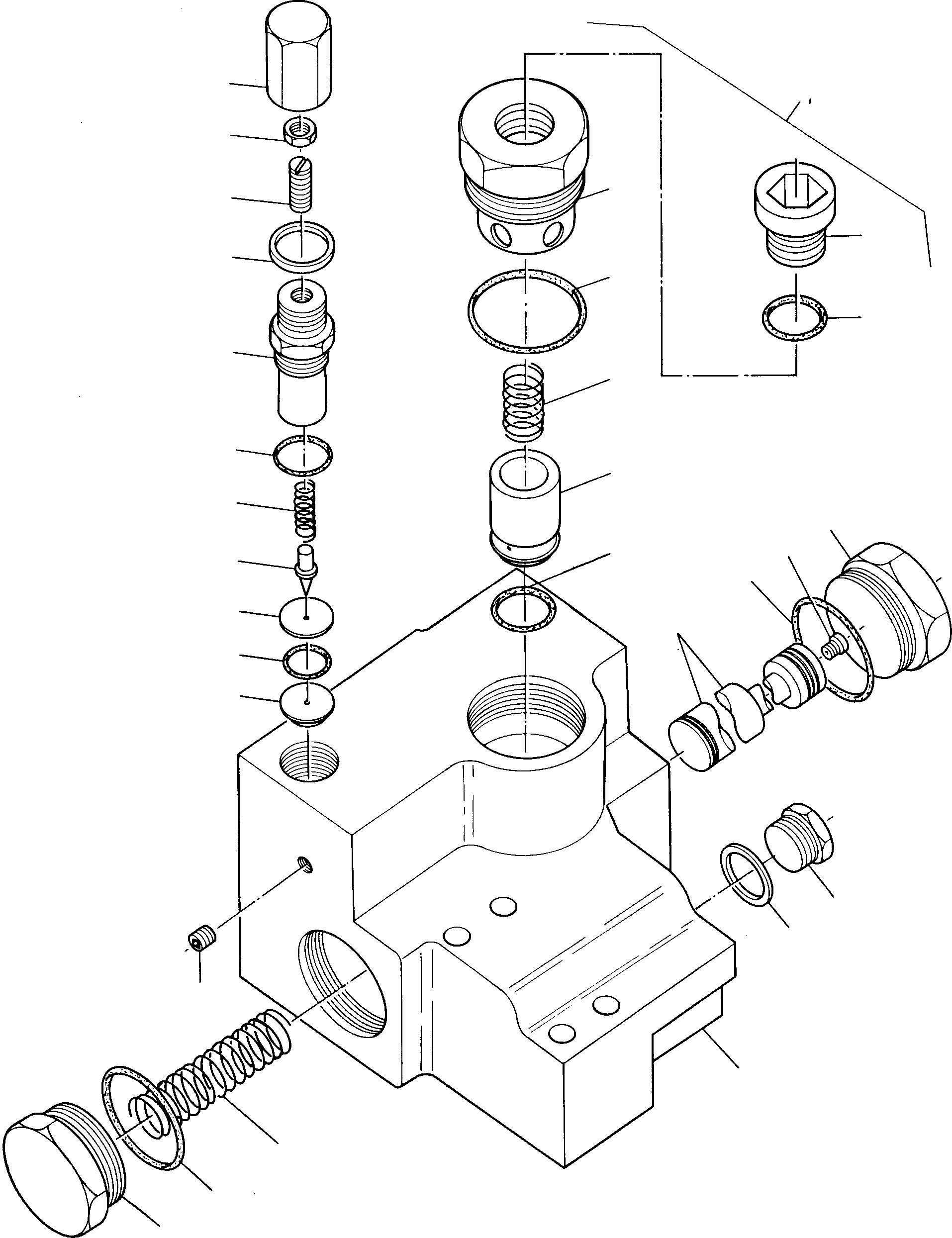 Запорный элемент клапана 2964347M1 KOMATSU