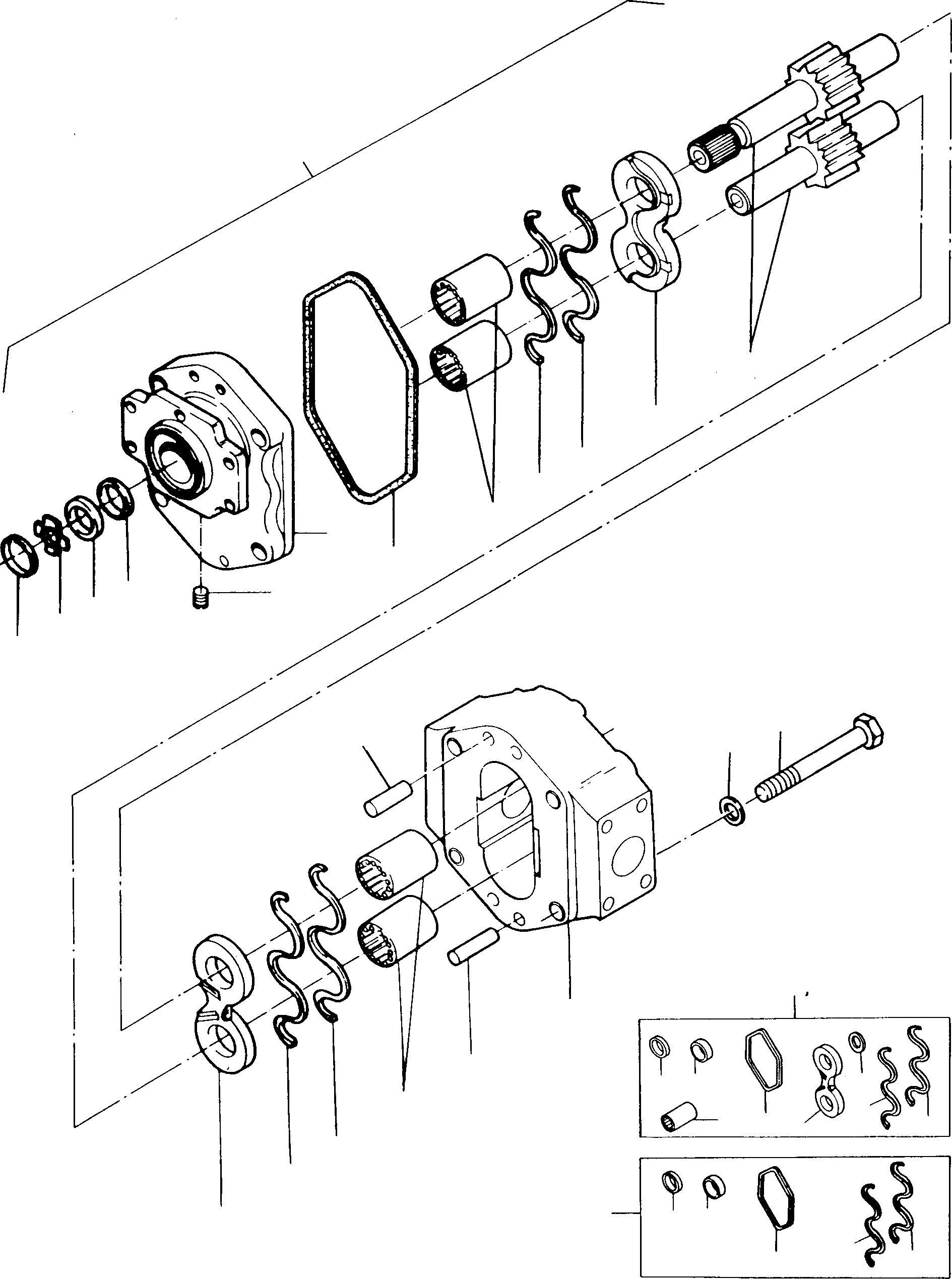 HYDRAULIC PUMP 2970576M91 KOMATSU