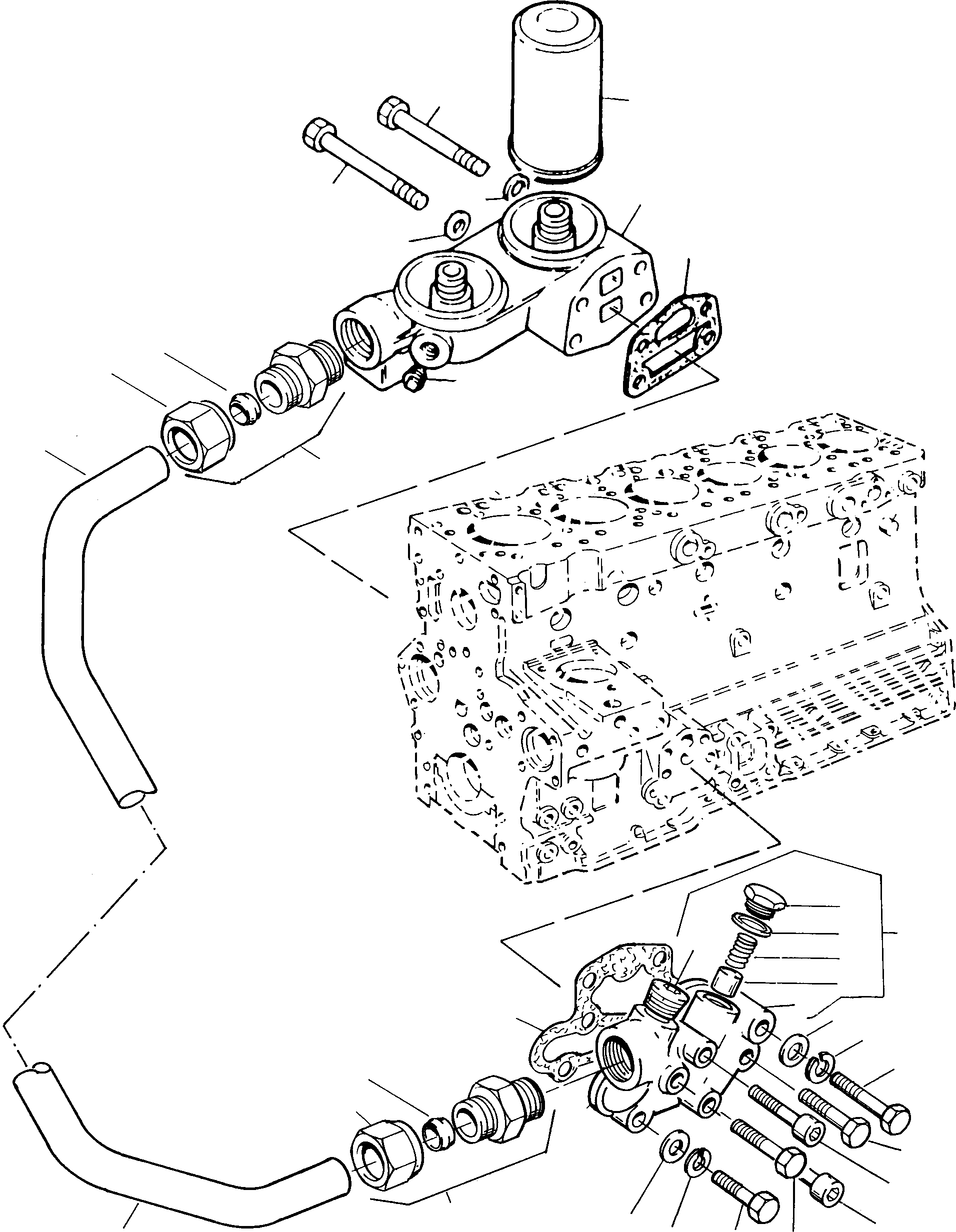Пробка 4908720M1 KOMATSU
