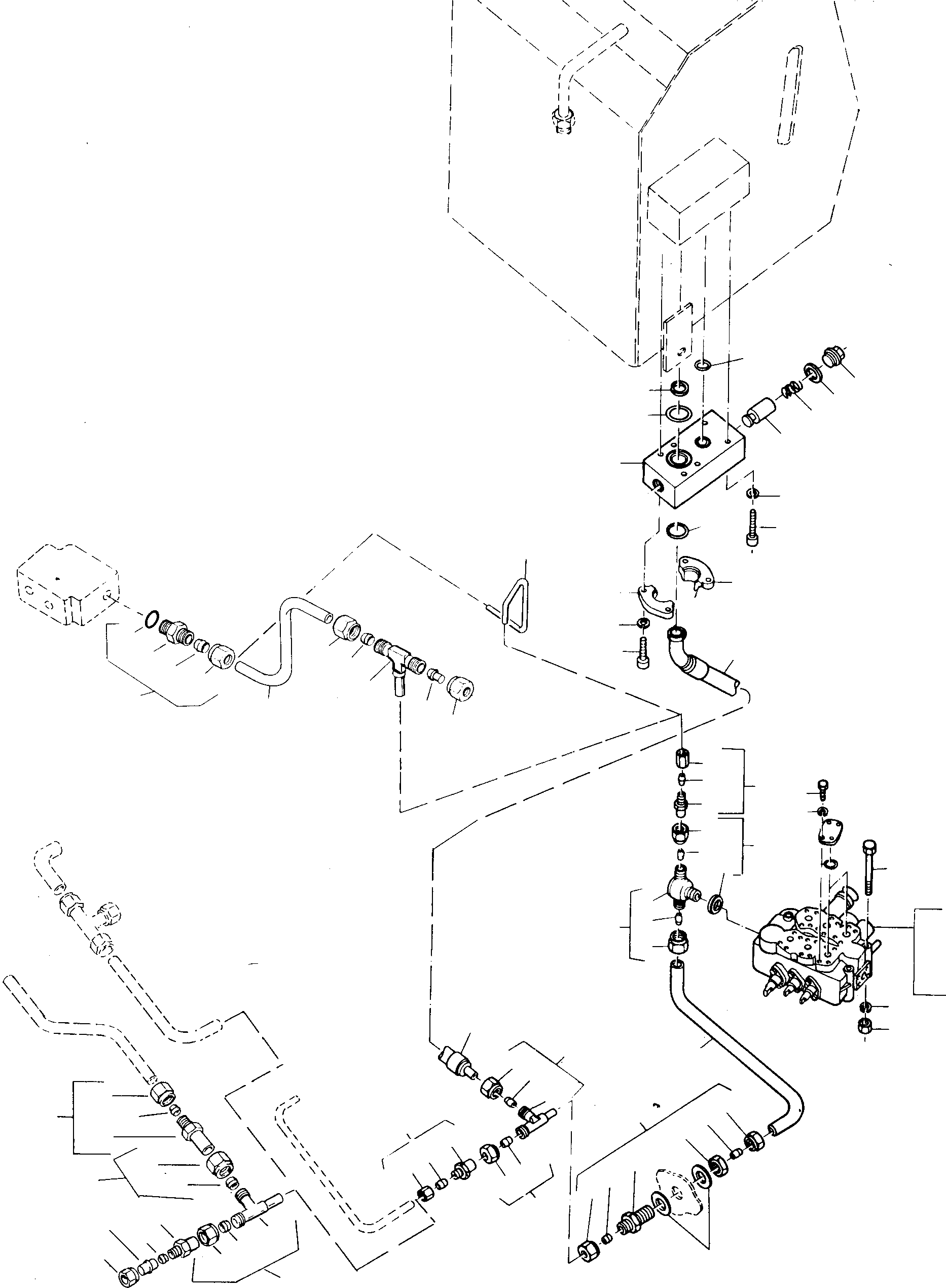 Корпус клапана 3079392M1 KOMATSU