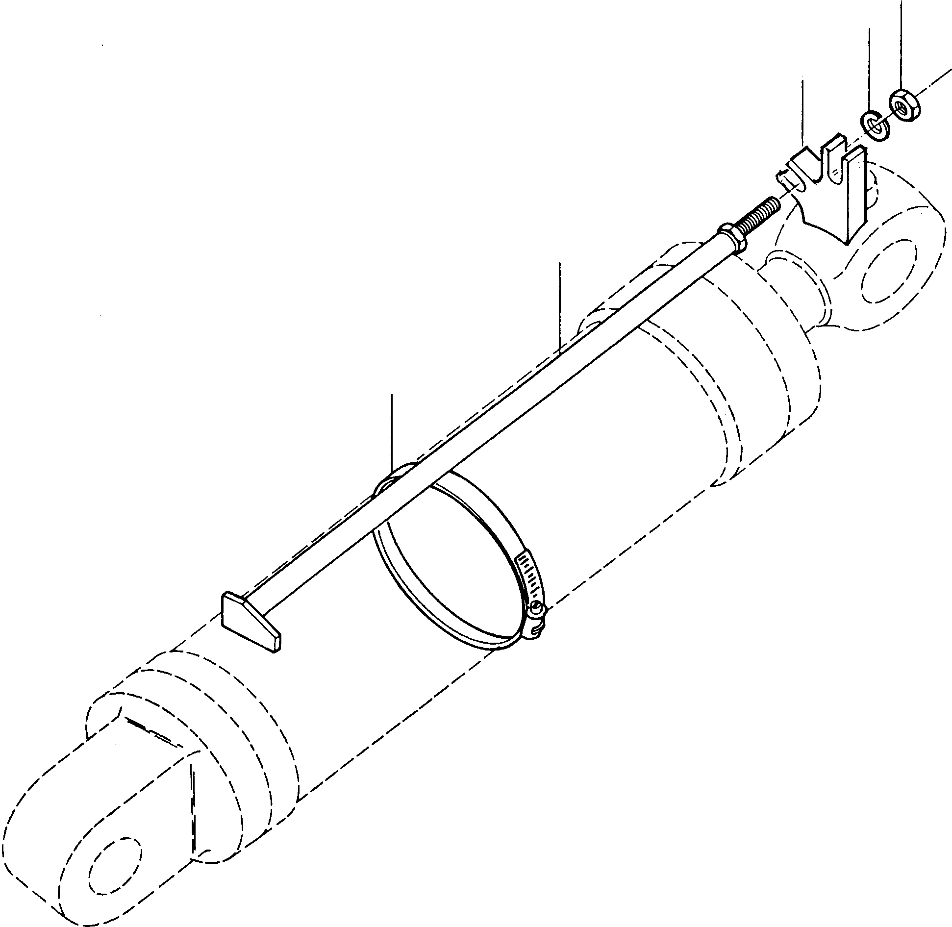 Тяга 3086303M91 KOMATSU