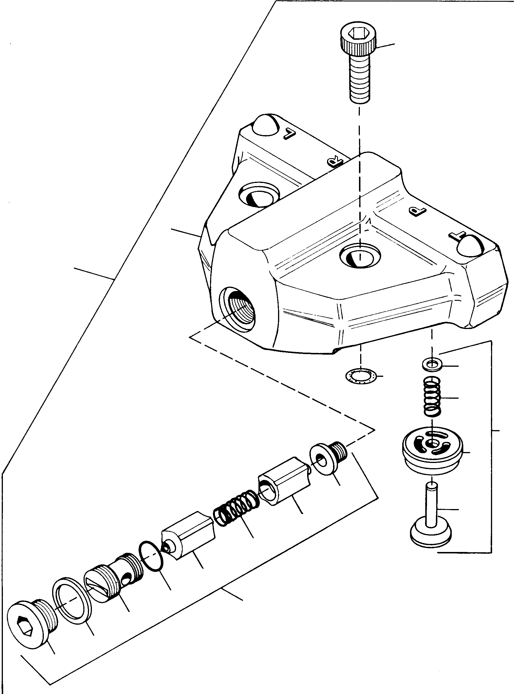 Клапан 1890403M91 KOMATSU