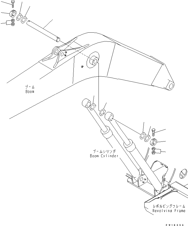 Фланец 207-62-66540 KOMATSU
