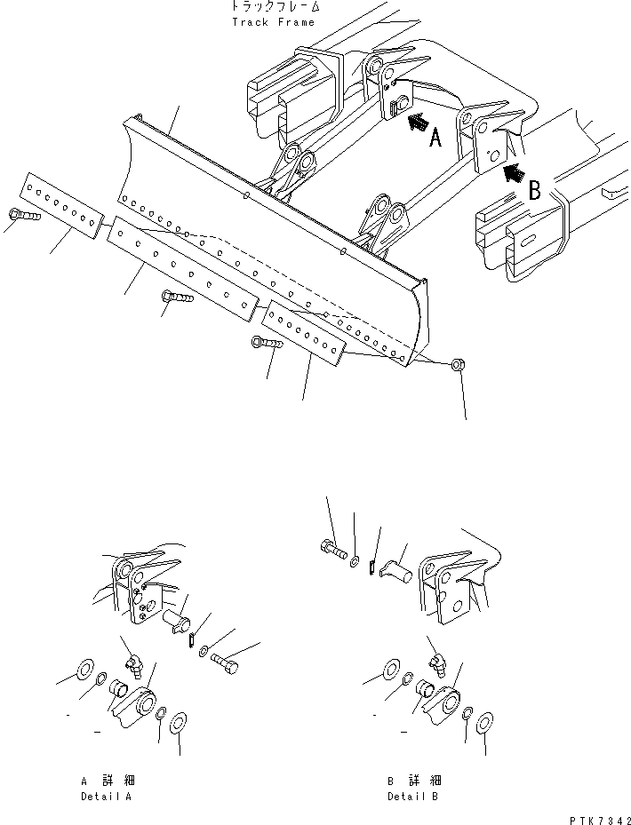 болт 02090-11060 KOMATSU