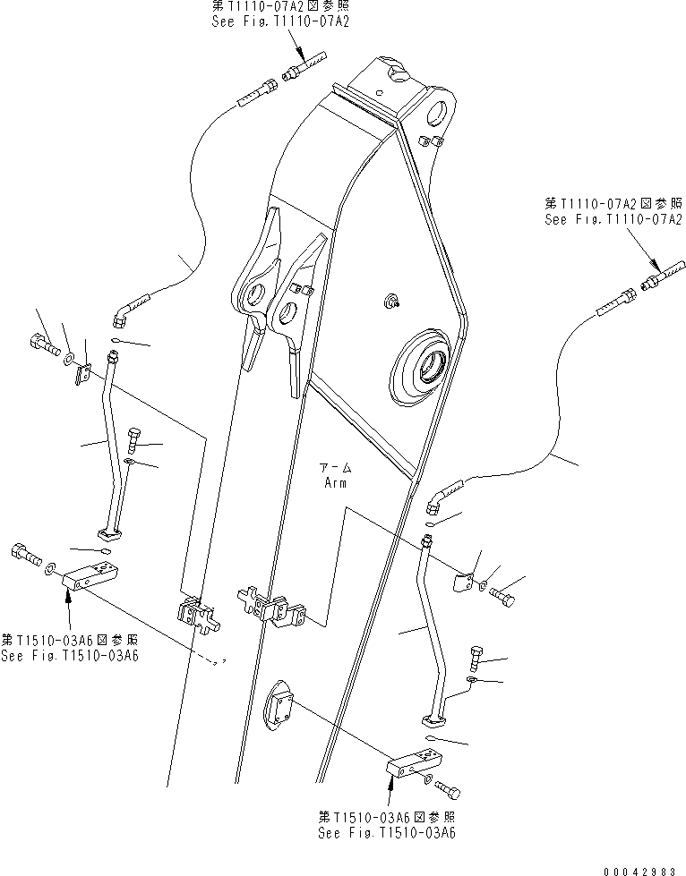 группа цилиндра (707-H1-X0500) KOMATSU