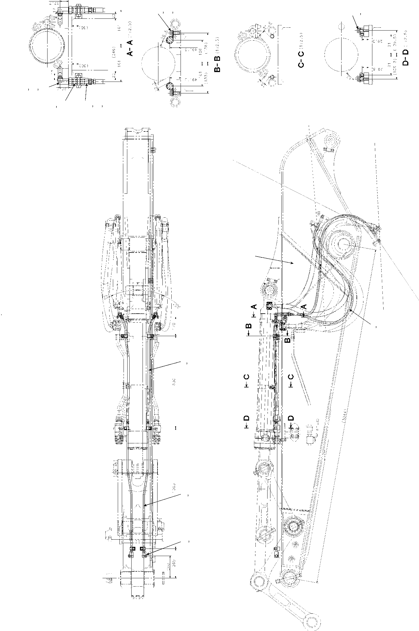 Шланг 02757-00519 KOMATSU