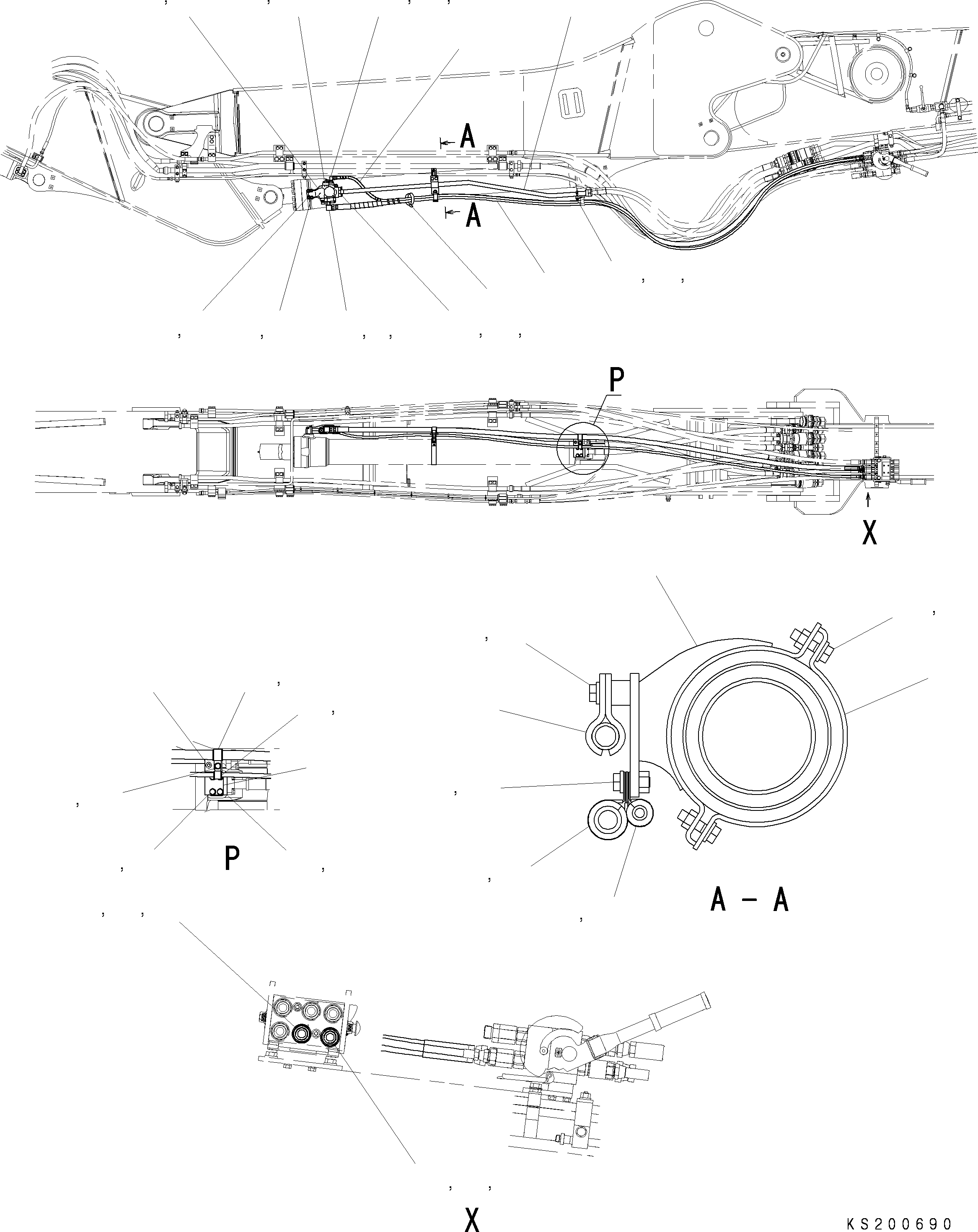 Шланг 02760-00341 KOMATSU
