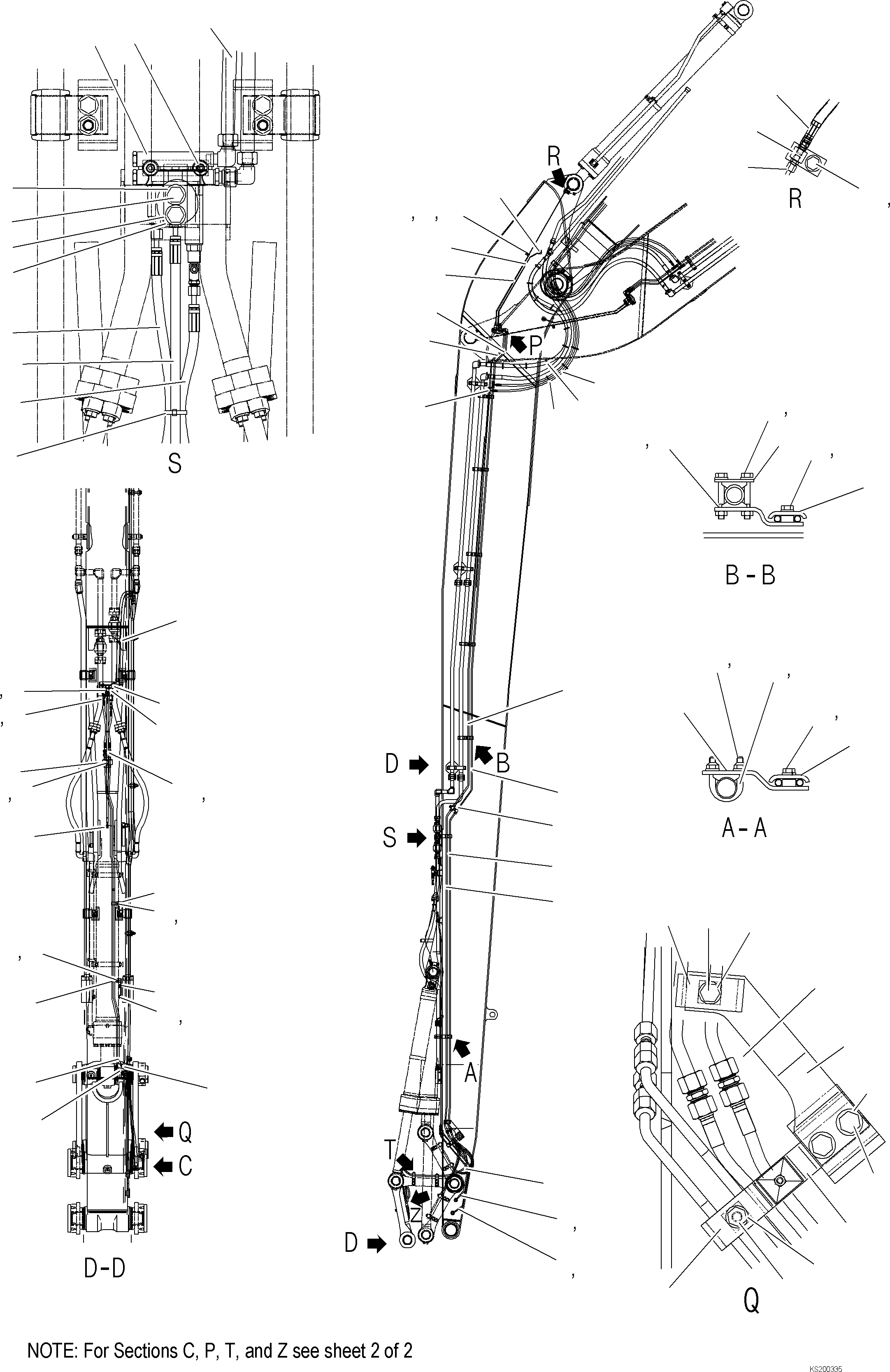 Шланг 207-70-KH720 KOMATSU