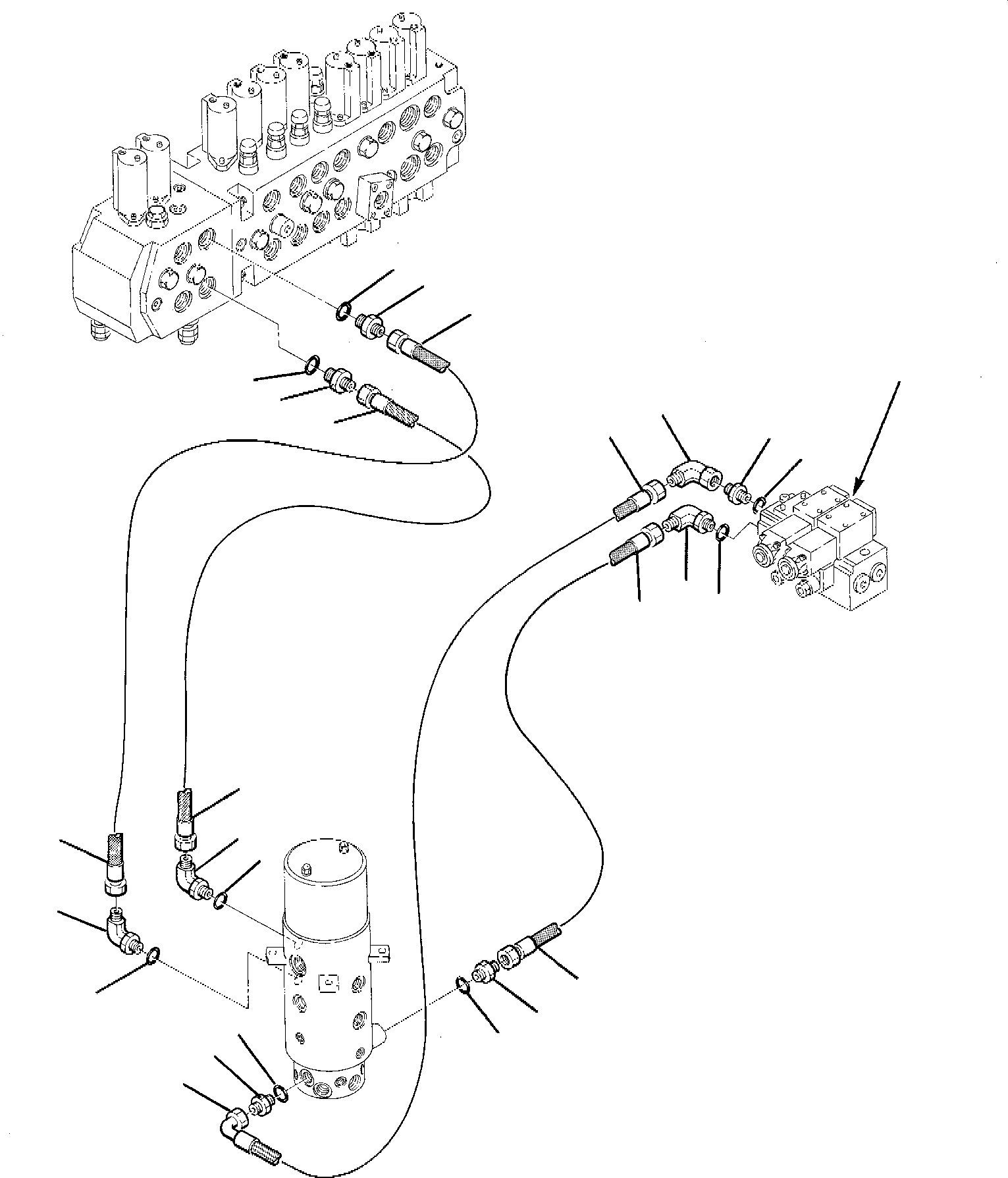 Соединительный штуцер 21D-62-15210 KOMATSU