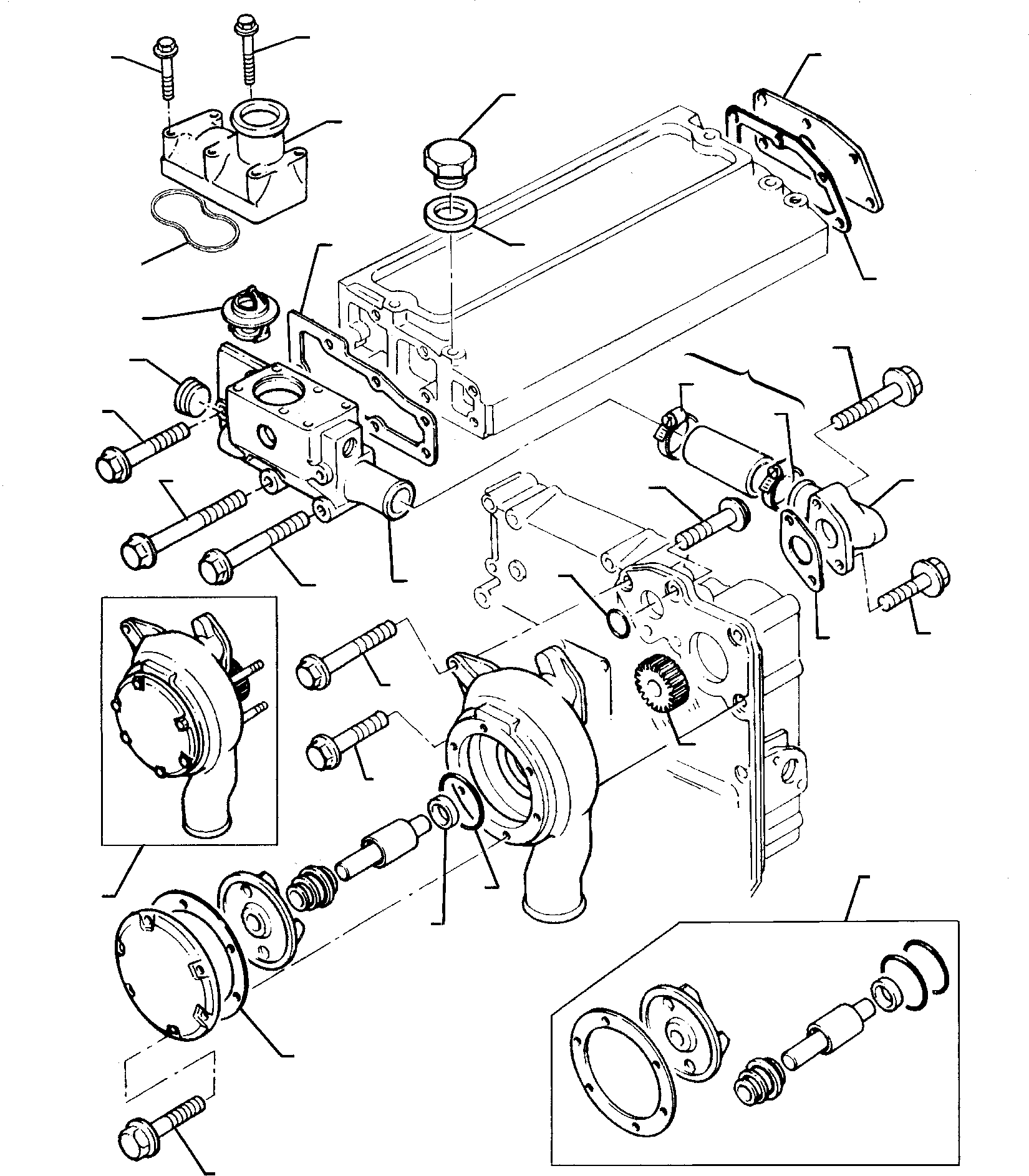 GEAR, WATER PUMP P3117A032 KOMATSU