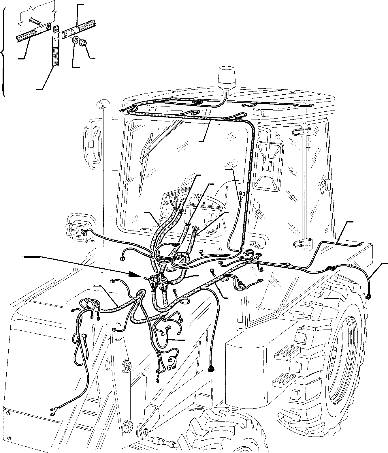 Жгут проводов 885270146 KOMATSU