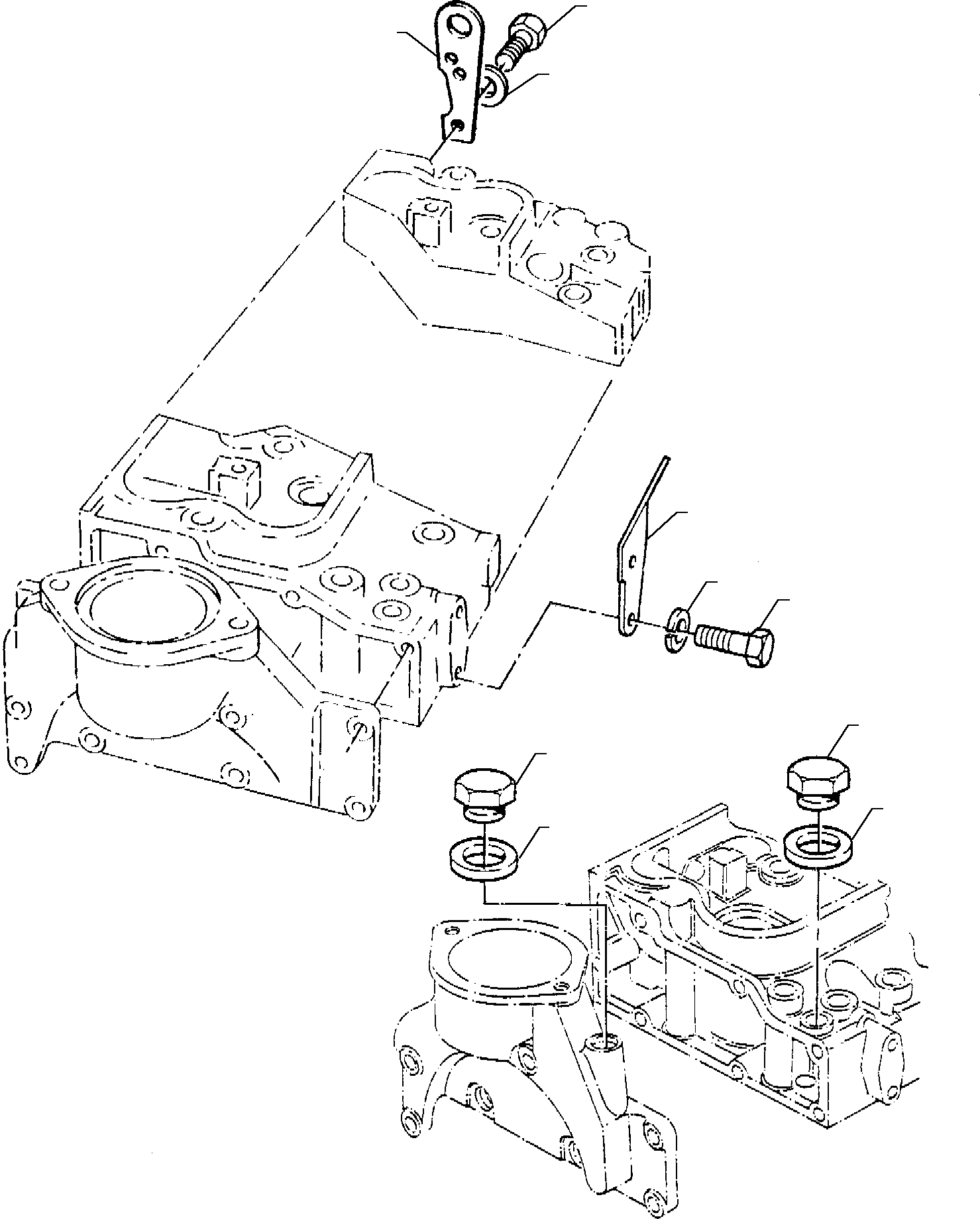 Пластина P3648C004 KOMATSU