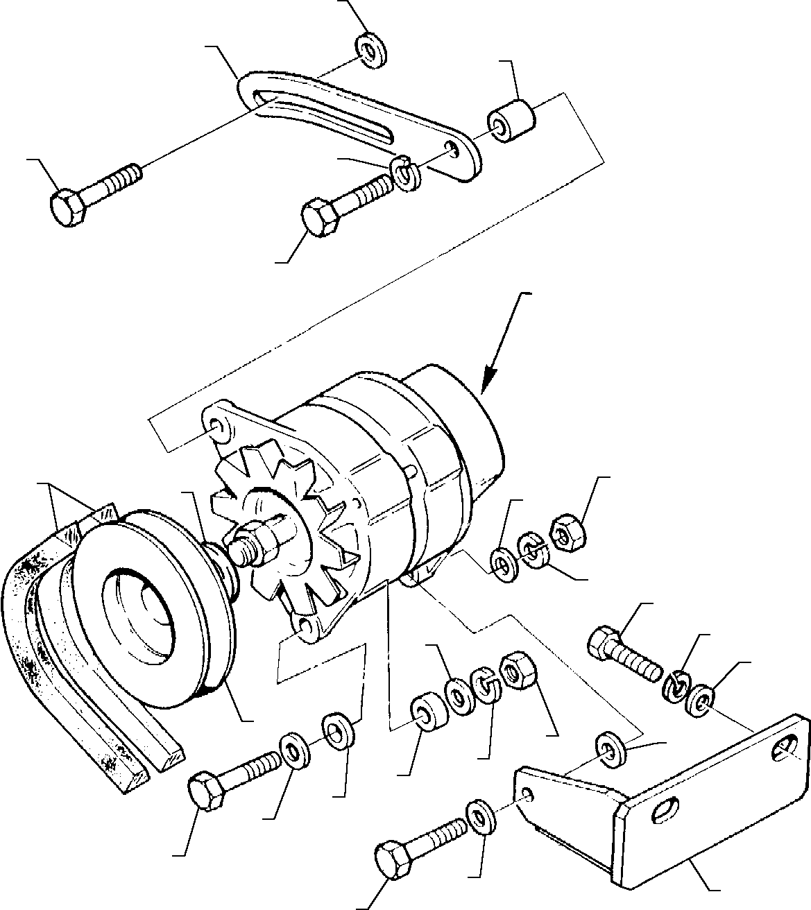 Клиновой ремень P2614B654 KOMATSU