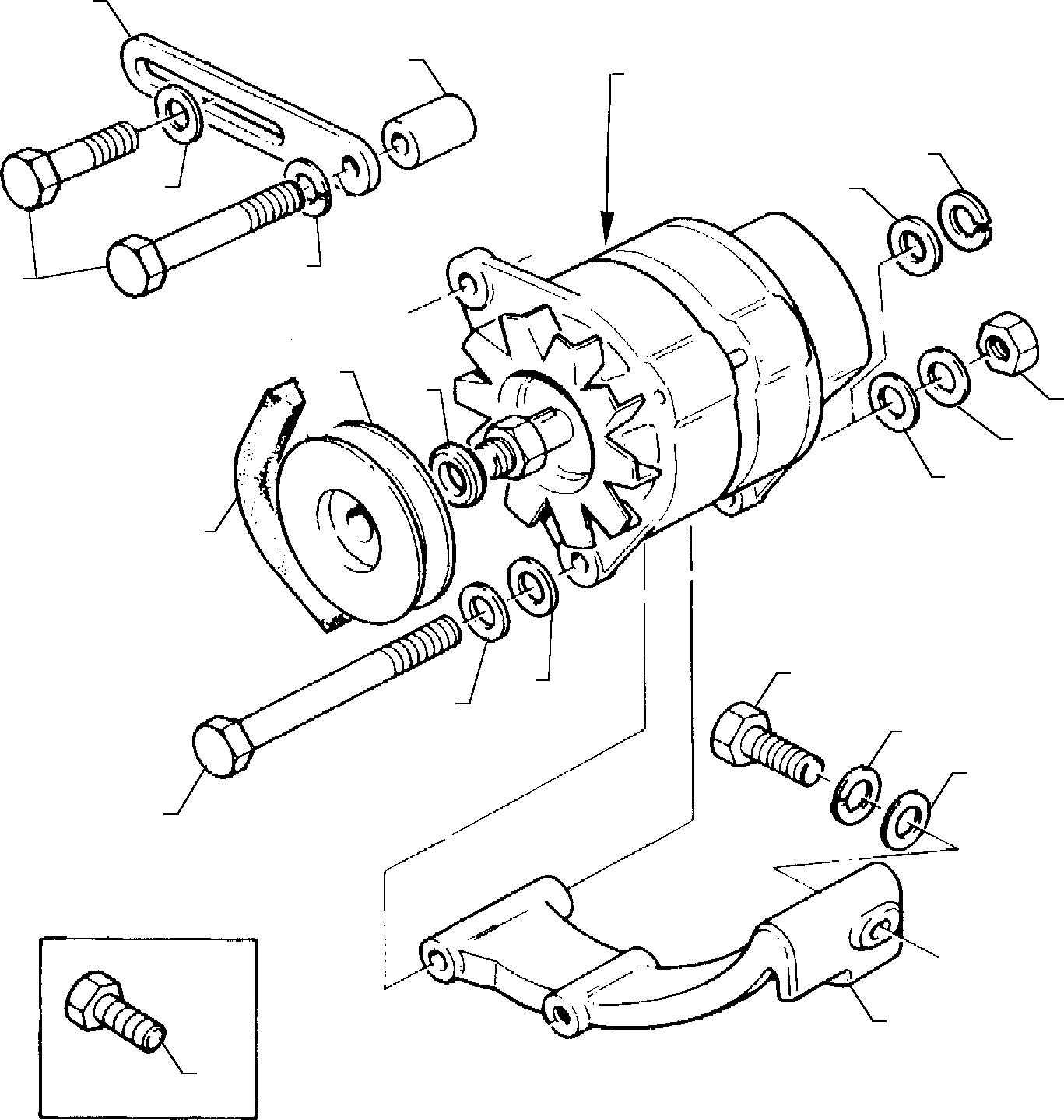 Клиновой ремень P2614B653 KOMATSU