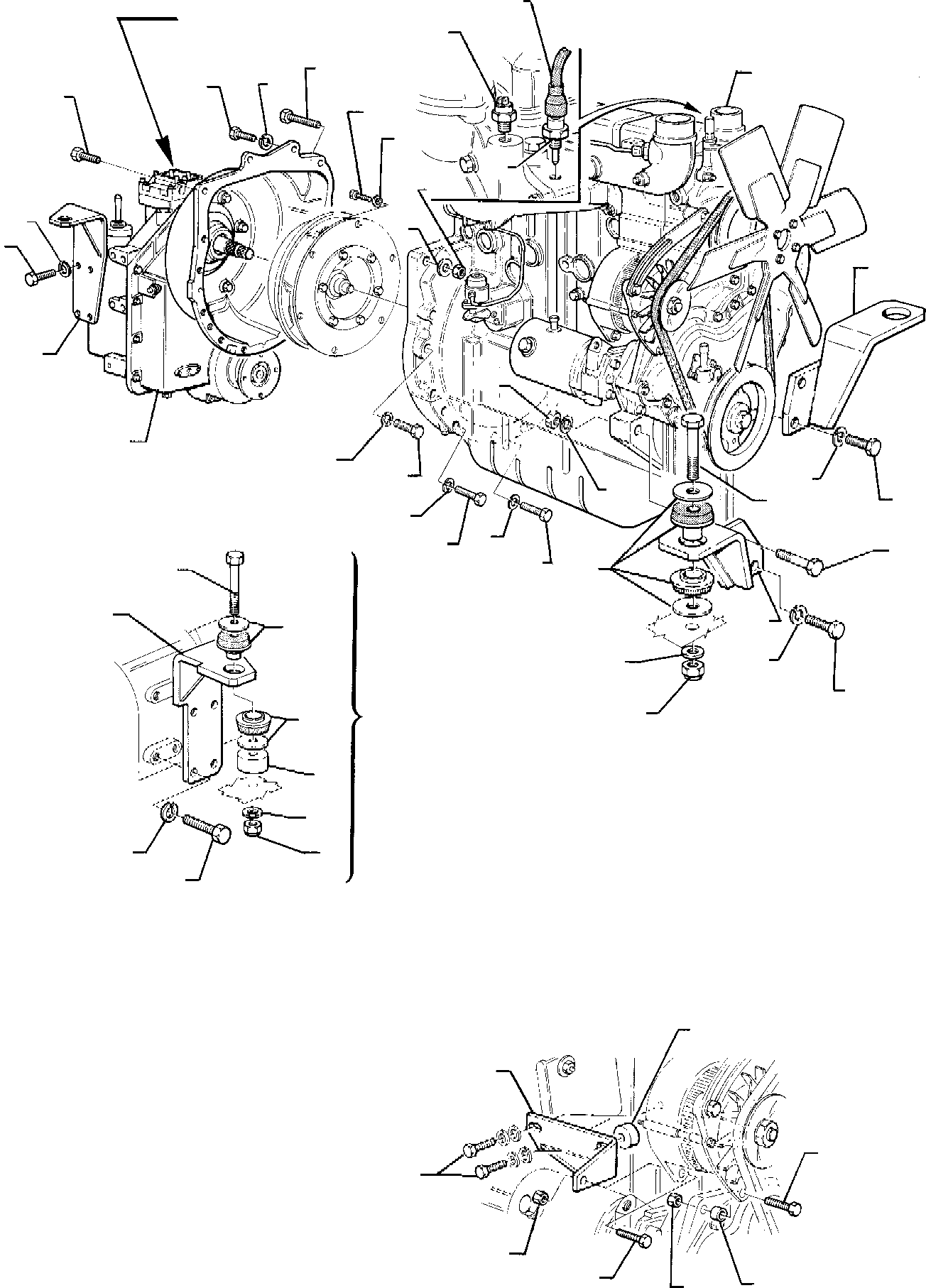 Опора 200536747 KOMATSU